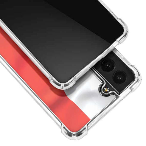 Italy Flag Galaxy S22 Plus Clear Case